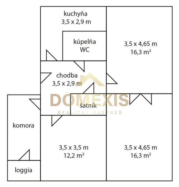 Rent Two bedroom apartment, Two bedroom apartment, Súmračná, Bratislav