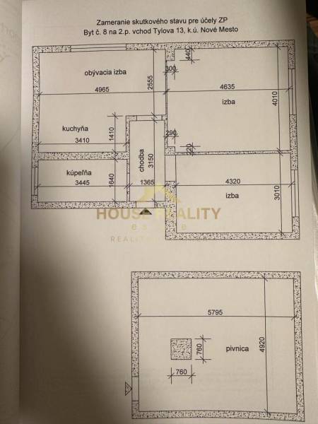 Sale One bedroom apartment, One bedroom apartment, Tylova, Bratislava 