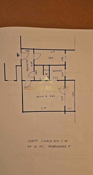 Sale One bedroom apartment, One bedroom apartment, Podzáhradná, Bratis