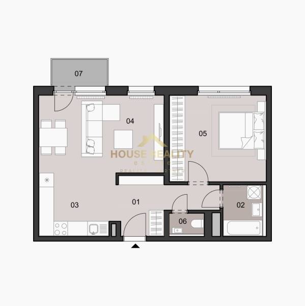 Rent One bedroom apartment, One bedroom apartment, Ivanská cesta, Brat