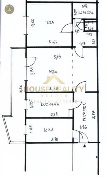 Rent Two bedroom apartment, Two bedroom apartment, Teplická, Bratislav