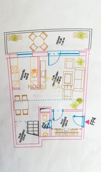 Rent Two bedroom apartment, Two bedroom apartment, Nám. sv. Františka,