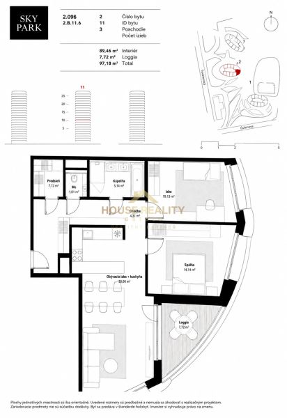 Rent Two bedroom apartment, Two bedroom apartment, Továrenská, Bratisl